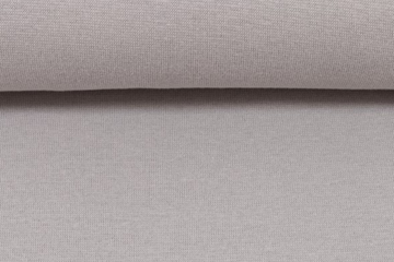Bündchen "Heike", Strickschlauch, 183, grau, 0,5 m